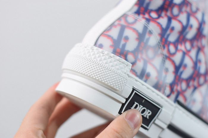 DR B23 OBLIQUE HIGH TOP SNEAKER“CD Ghosting”