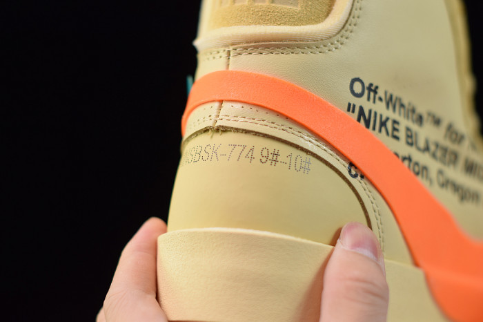 Off-White x Nike Blazer Mid “All Hallows Eve” AA3832-700