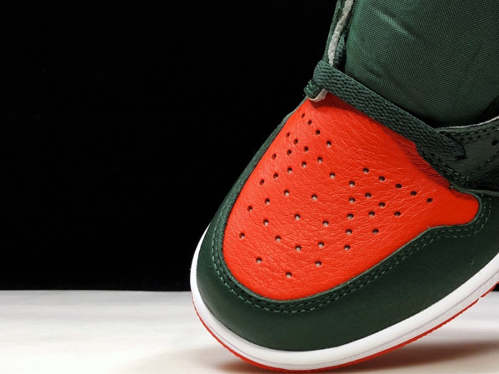 SoleFly x Air Jordan 1 Retro High OG Sail/Fir-Team Orange AV3905-138